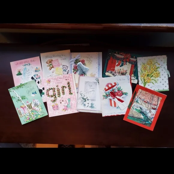 Lot of Vintage Greeting Cards - Picture 4 of 4